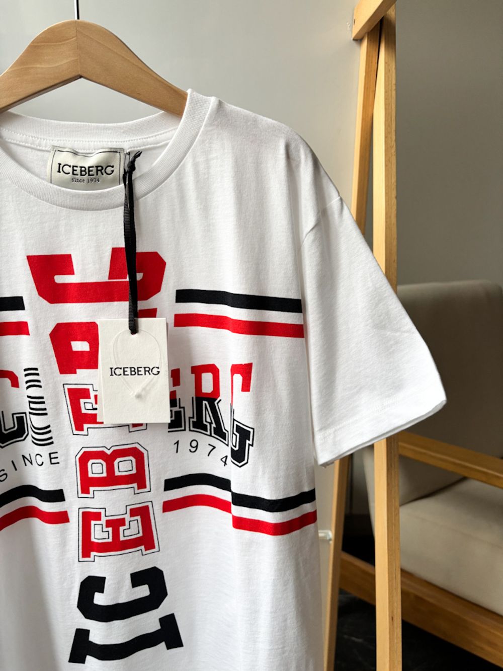 Новая хлопковая футболка Iceberg, 152-158
