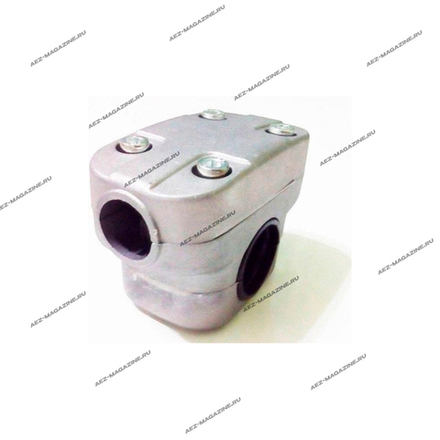 Кронштейн крепления ручки газа бензокосы под штангу 28 мм усиленный