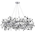 721384 Люстра EXTRA 8х5W(led) G9 ХРОМ