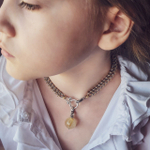 Набор материалов для колье "Свобода", кольчужное плетение МК