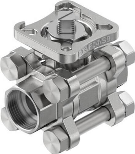 VZBE-1/2-WA-63-T-2-F0304-V15V15 Шаровой кран