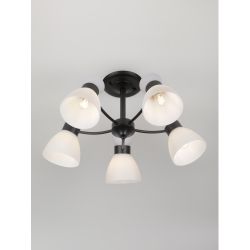 Люстра Rivoli Aemilia 9185-305 5хЕ27 60 Вт модерн | Rivoli