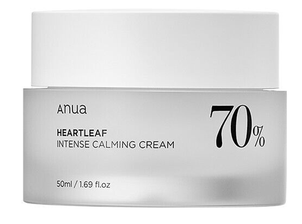 Anua Heartleaf 70% Intense Calming Cream крем для лица 50мл