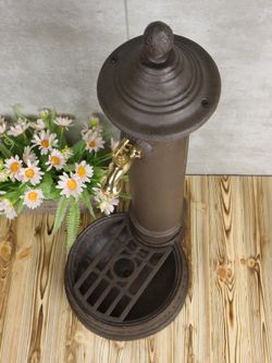 Iron Garden Колонка питьевая винтажная