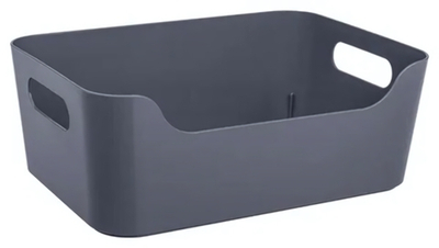 Корзинка универсальная для хранения «SCANDI»,серый, 34*24*14см, 10л