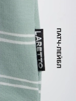 Зеленый свитшот для девочки в школу