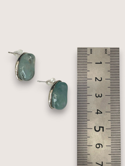 Серьги гвоздики из полимера