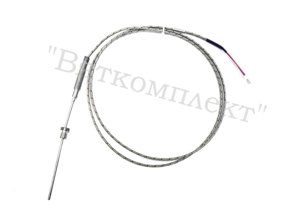 Преобразователь термоэлектрический ТП2488/2, ХК(L), -40..+400°С, 80 мм, d3 мм, Lкаб=1,5 м, 2, Из, Г