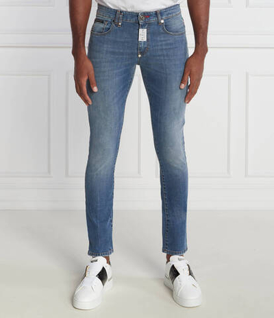Джинсы Denim Trousers Philipp Plein - голубой(MDT3554 PDE004N)