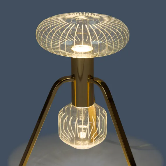 Настольный светильник Asrid золотистый