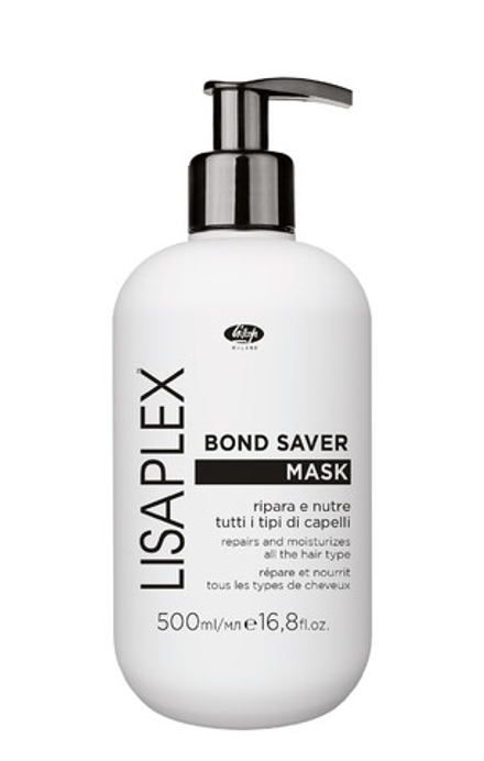 Увлажняющая и питательная маска - "LISAPLEX BOND SAVER MASK" 500 мл