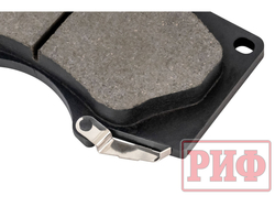 Колодки тормозные передние  РИФ Toyota LC120,150, Hilux 2005+  OEM 04465-35250, 04465-35290