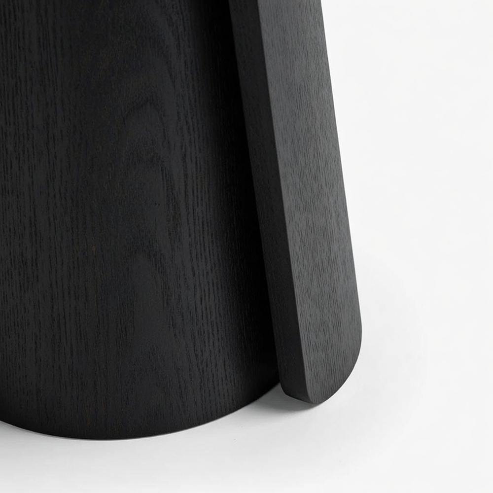 Обеденный стол ROLL WOOD black