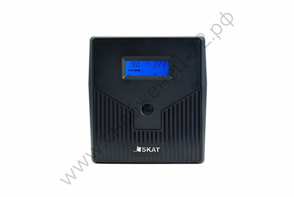 SKAT-UPS 1000/600 (SKAT-UPS 1000-LI-2x7) ИБП 220В 600Вт 2 АКБ 7Ач внутр. меандр. стаб-я напр-я