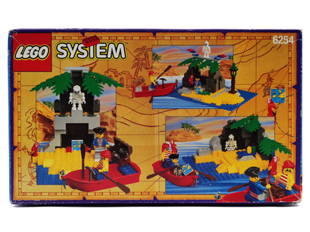 Конструктор Пираты  LEGO 6254 Скалистый риф