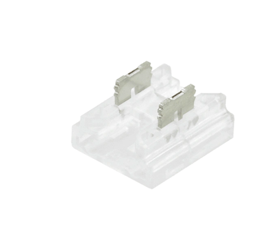 Коннектор прямой универсальный для светодиодных лент 8мм AQ