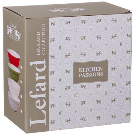 САЛАТНИК ДЛЯ СМЕШИВАНИЯ И СЕРВИРОВКИ LEFARD "KITCHEN PASSION" 25 СМ (КОР=8ШТ.)