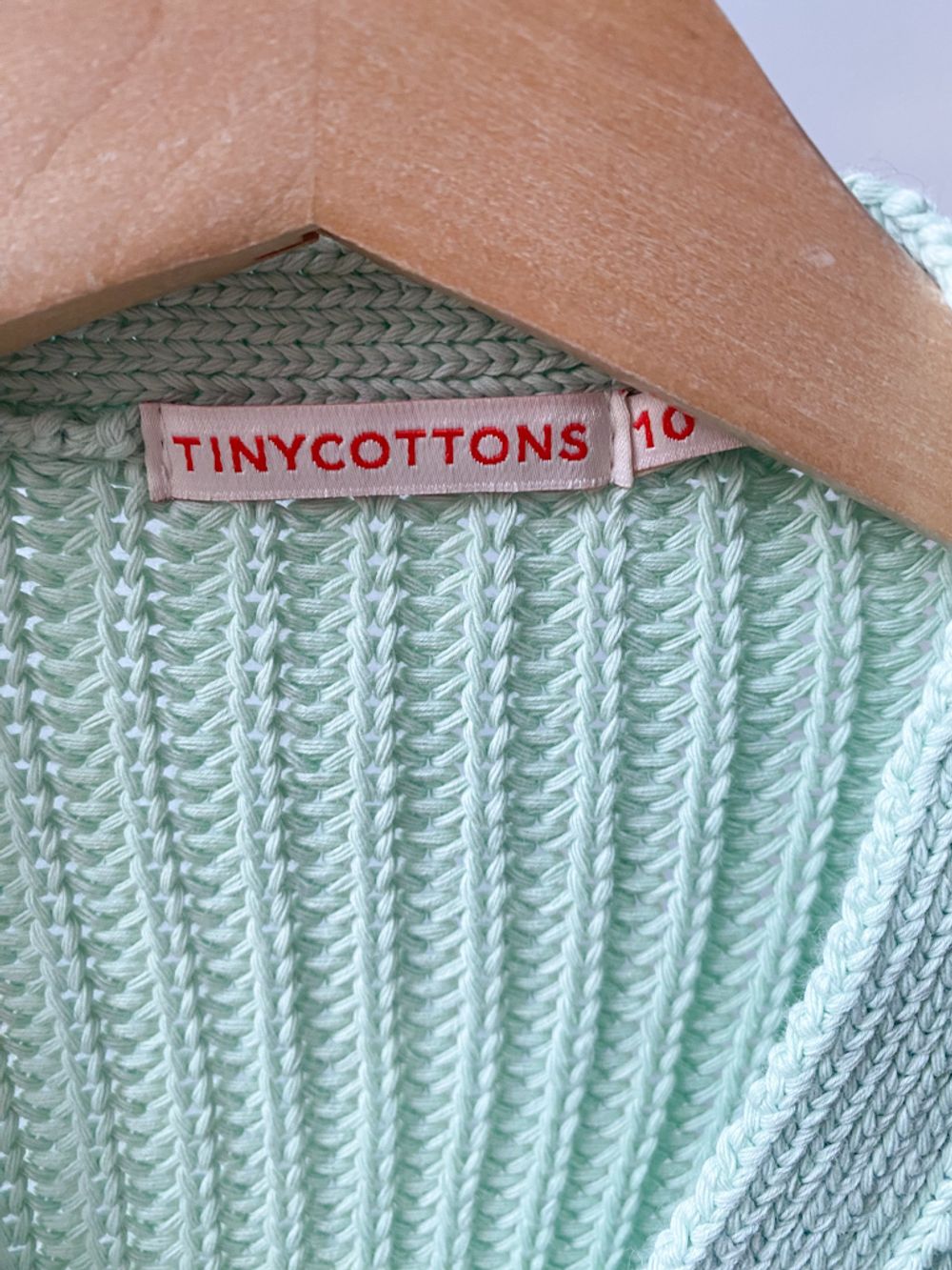 Хлопковый кардиган Tinycottons, 140