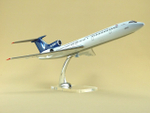 Модель самолета Ту-154Б-2 (М1:100, Челябинское авиапредприятие)