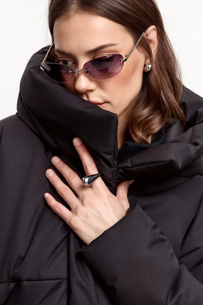 Куртка зимняя на утеплителе Isosoft черного цвета