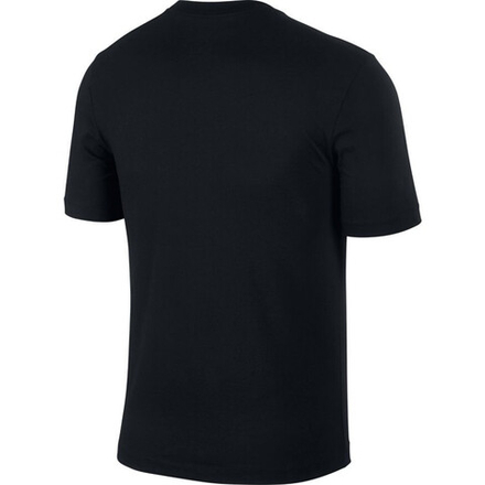 Мужская теннисная футболка Nike Sportswear T-Shirt Icon Futura M - black/white