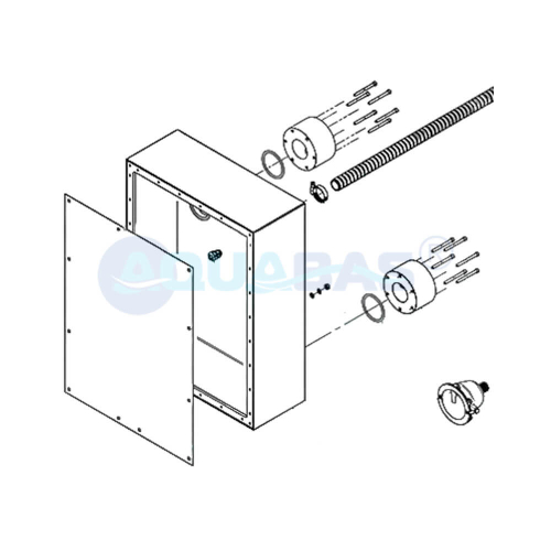 Комплект закладных деталей Hugo Lahme Total Jet (8890020)