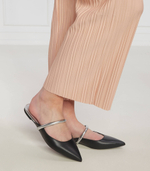 Кожаные шлепанцы jessa flex Michael Kors - черный(40R3JSFP1L)