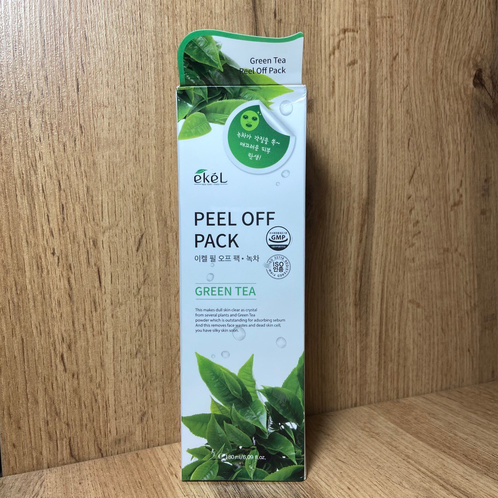 Маска-пленка для лица Ekel Peel Off Pack Green Tea Зеленый чай 180 мл