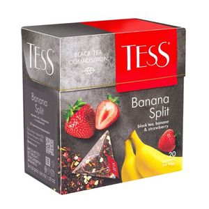 Чай Tess Banana Split черный 20 пирамидок