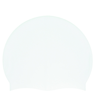 Шапочка для плавания силиконовая Cupa Lapa C/LS3 белая увеличенного размера