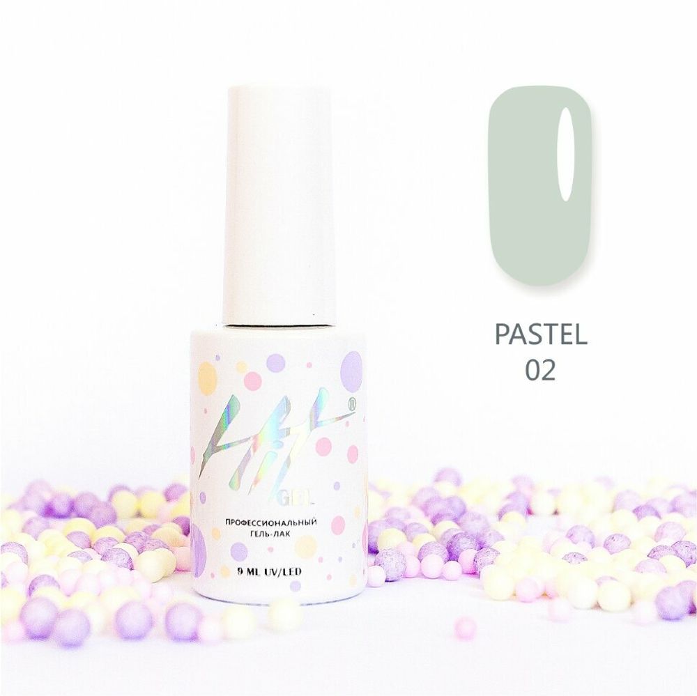 Гель-лак Pastel ТМ &quot;HIT gel&quot; №02, 9 мл