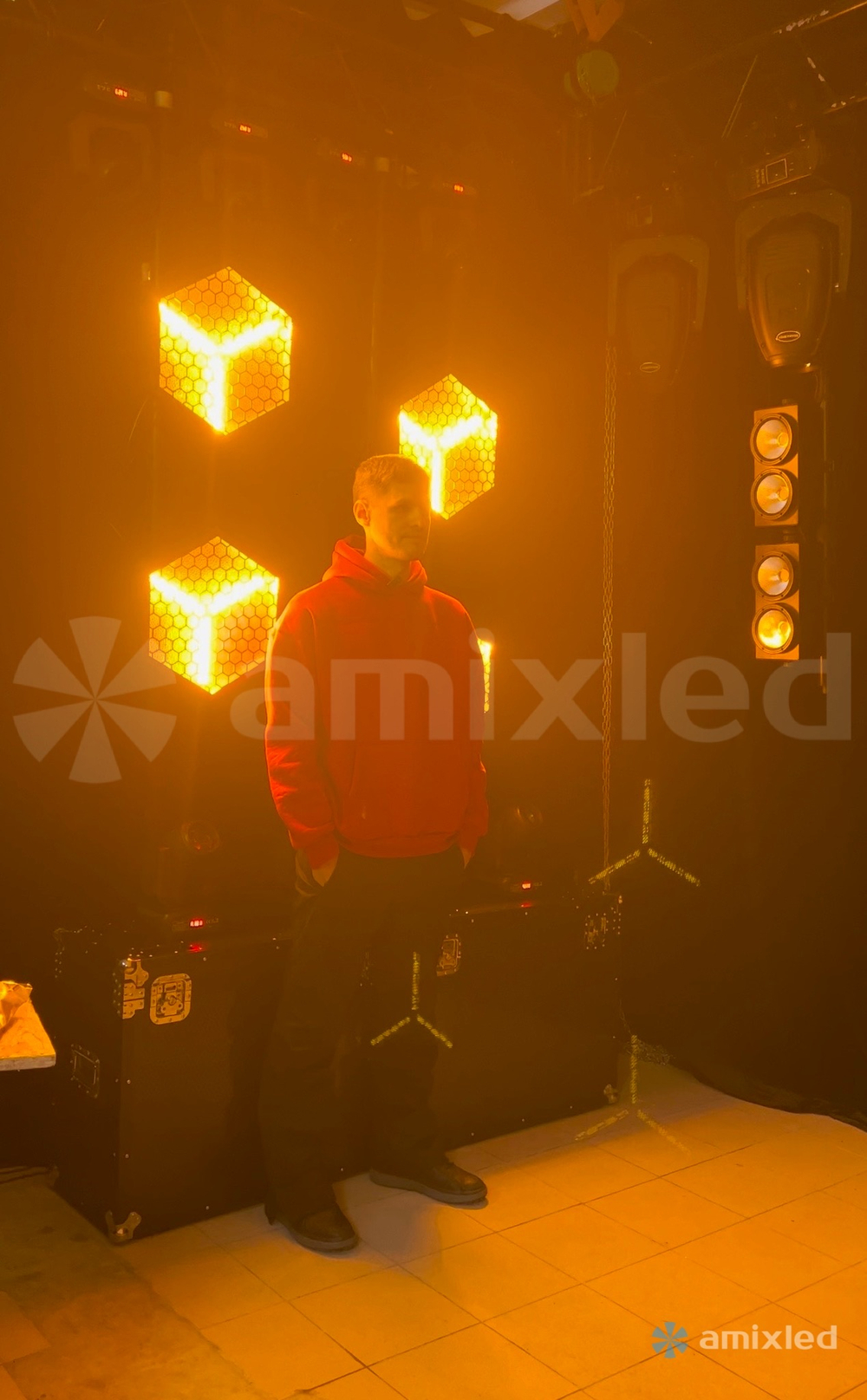 Световой прибор Amixled P3 RETRO LIGHT