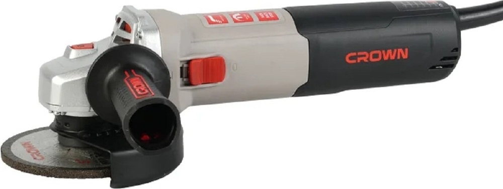 Угловая шлифмашина сетевая Crown CT13678-125RS (CS)