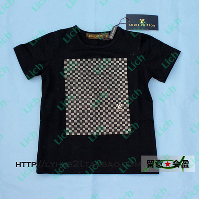 Футболка с клетчатым принтом