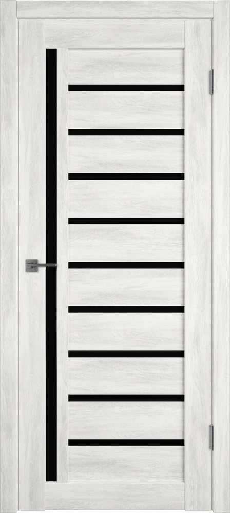 Дверь Atum 11 / Nord Vellum / Black Gloss / Владимирские двери