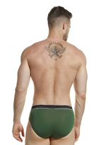 Мужские трусы-слип с широкой резинкой с логотипом Jolidon (Размер: L) (Цвет: серый)