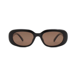 Очки Genex Sunglasses 697 c.189 бабочка темно-коричневые с золотом