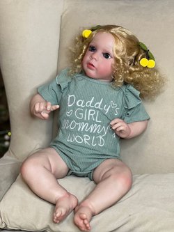 Кукла Реборн мягконабивная 60см в пакете (FA-591)