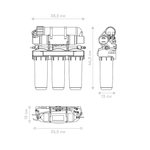 Фильтр для воды БАРЬЕР ПРОФИ ОСМО 100 Лайт