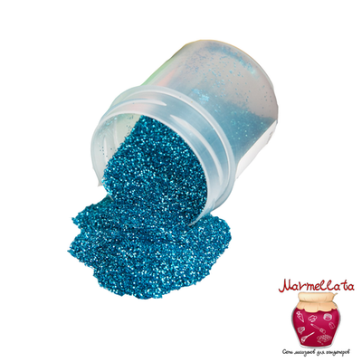Блестки декоративные (Глиттер) бирюзовый, 10 г.