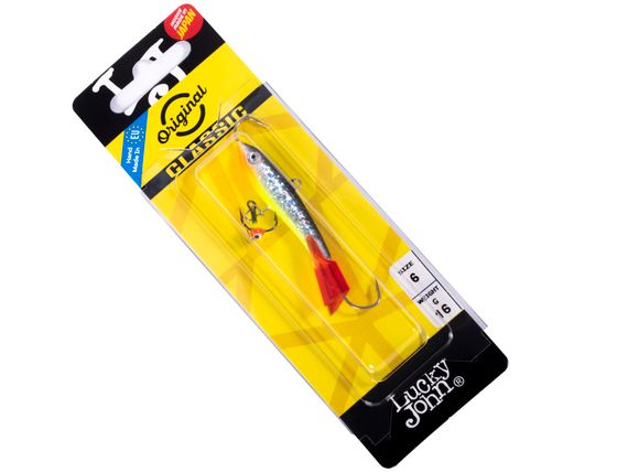 Балансир Lucky John CLASSIC 6 с тр. 60мм/69HRT блистер