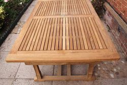 Neapel-Lerum 10, комплект обеденной мебели натуральный, тик