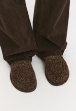 Лоферы // Ivana // Chocolate // Fluffy