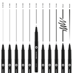 Набор Molotow BLACKLINER Comlete-Set - 11шт
