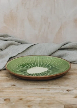 Тарелка десертная Bordallo Pinheiro Tropical Fruits Kiwi (21.7 см)