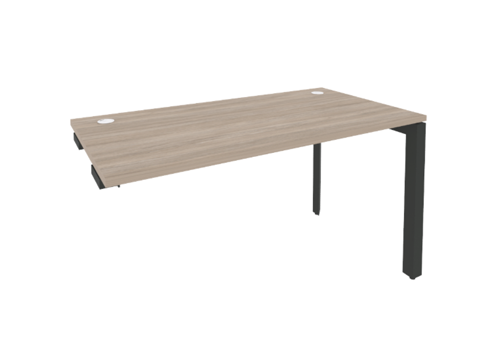 Стол-приставка на П-образном м/к к опорным элементам Onix