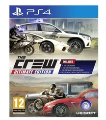 PS4 The Crew Ultimate Edition CUSA-00161 Б/У, игра не работает (Полностью на русском языке)
