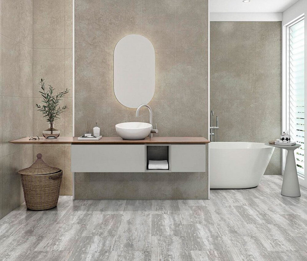 Кварцвиниловая плитка CronaFloor Stone ZH-81127-2 Дублин