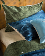 Комплект постельного белья двуспальный Ab va Ayeneh Hermodr 8 предметов 130220299 Иран