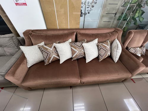 Бернард диван ткань  Jaguar Camel 2кат